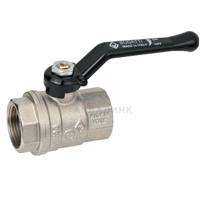 Кран шаровой Bugatti 300 ручка вр