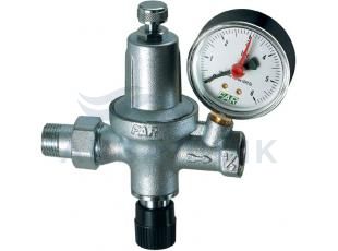 Редуктор автоматической подпитки Far с манометром 1/2", 0-6 бар FA211012 