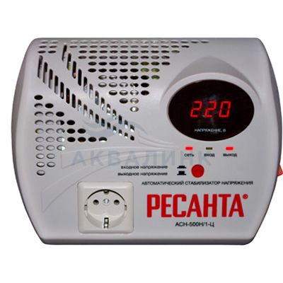 Стабилизатор напряжения Ресанта АСН-500Н/1-Ц