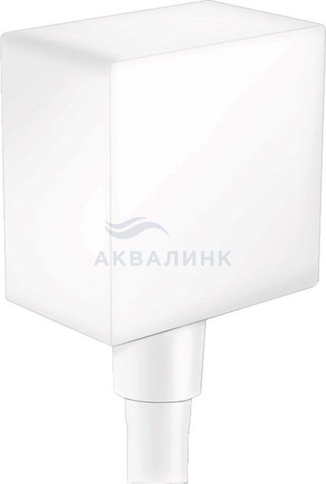 Подсоединение шланговое Hansgrohe Fixfit Square матовый белый 26455700