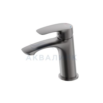 Смеситель для раковины Milardo Рора (Rora), графит, RORGM00M01