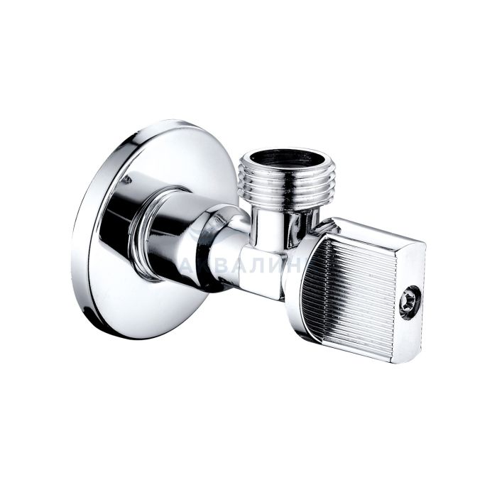 Кран угловой IDDIS с отражателем, 1/2; 1/2, шаровой 910B0P1B2CZ