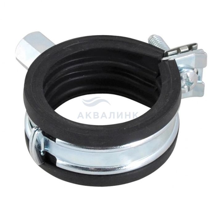 Хомут оцинкованный Walraven Bismat Flash с epdm