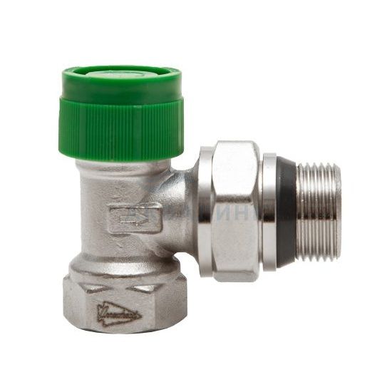 Клапан термостатический Arrowhead Element, угловой Ду15