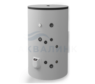Бойлер косвенного нагрева Eldom GREEN LINE 2000,1 Т/О, гильзы под датчик, рециркуляция, термометр, ножки, группа безопасности, с ТЭНом