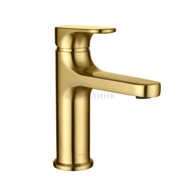 Смеситель для раковины BOHEME Spectre 451-MG Matt Gold